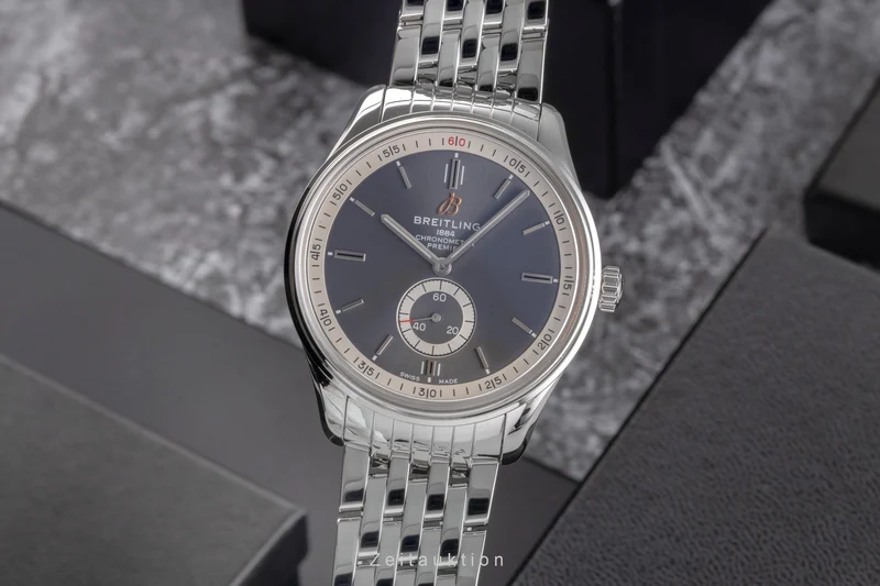 Breitling Premier steel automatic men's watch A37340351B1A1 LP: 5350EUR [2505182]