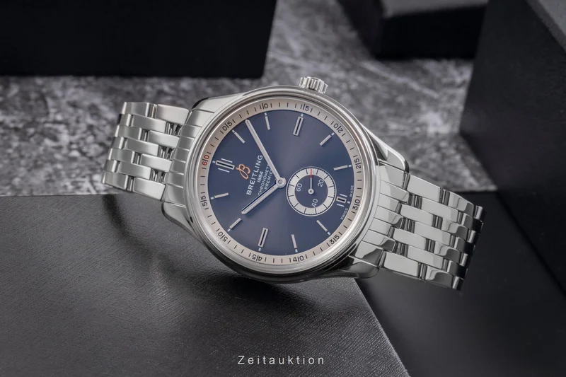 Breitling Premier steel automatic men's watch A37340351B1A1 LP: 5350EUR [2505182]