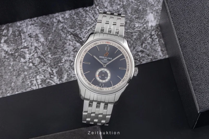 Breitling Premier steel automatic men's watch A37340351B1A1 LP: 5350EUR [2505182]