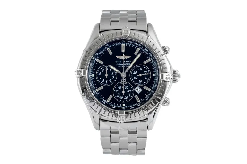 Breitling Shadow Flyback chronograph steel automatic men's watch A35312 [2503980]