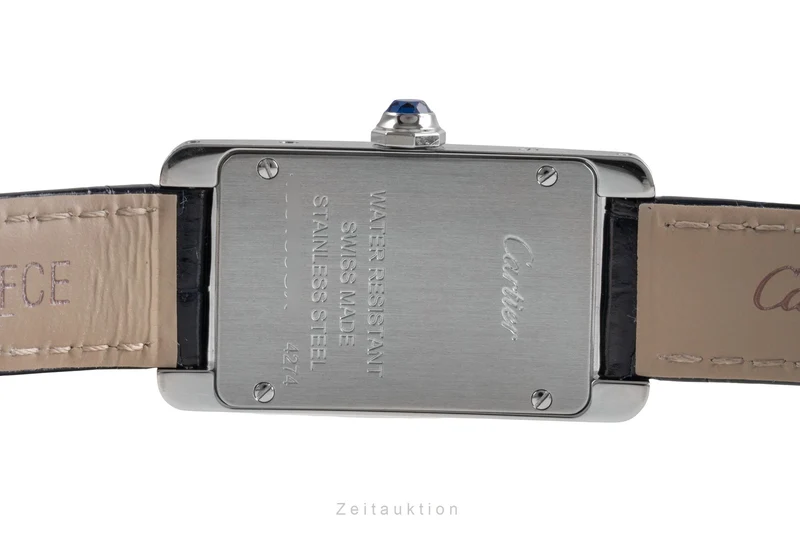 Cartier Tank Américaine steel quartz women's watch WSTA0043 LP: 4300EUR [2505445]