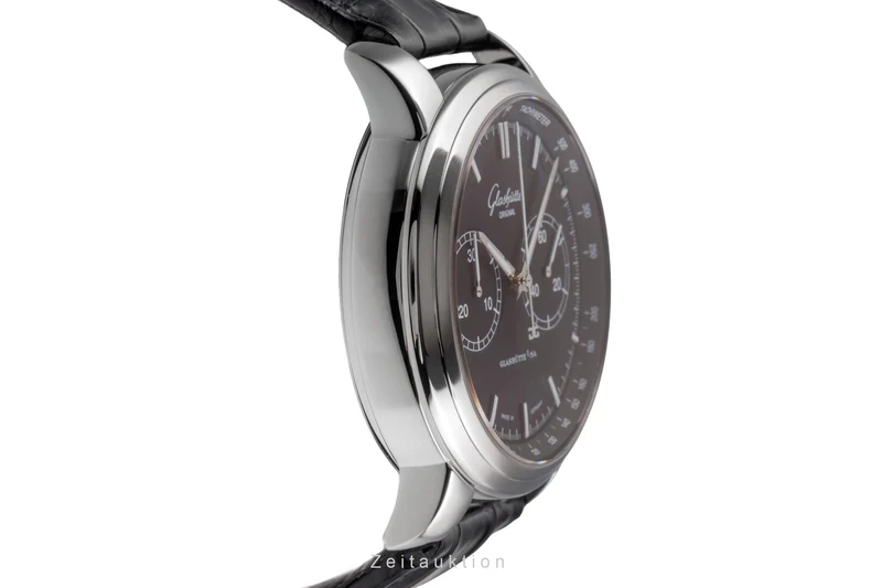 Glashütte Senator chronograph steel automatic men's watch 1-39-34-20-42-04 [2505388]