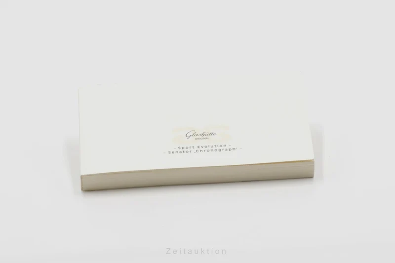 Glashütte Senator chronograph steel automatic men's watch 1-39-34-20-42-04 [2505388]
