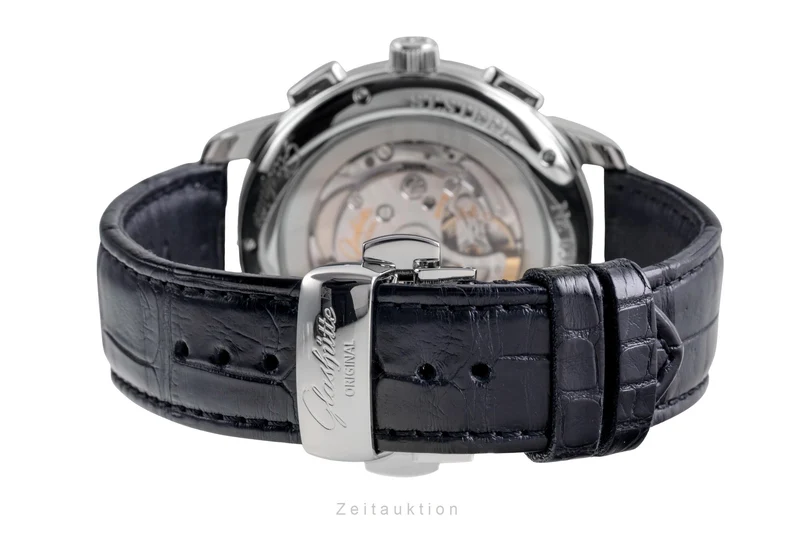 Glashütte Senator chronograph steel automatic men's watch 1-39-34-20-42-04 [2505388]