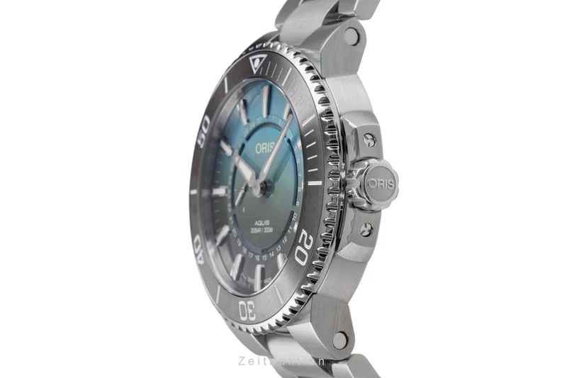 Oris Aquis Date steel automatic men's watch 01 743 7734 4197 LP: 2900EUR Limited [2505217]