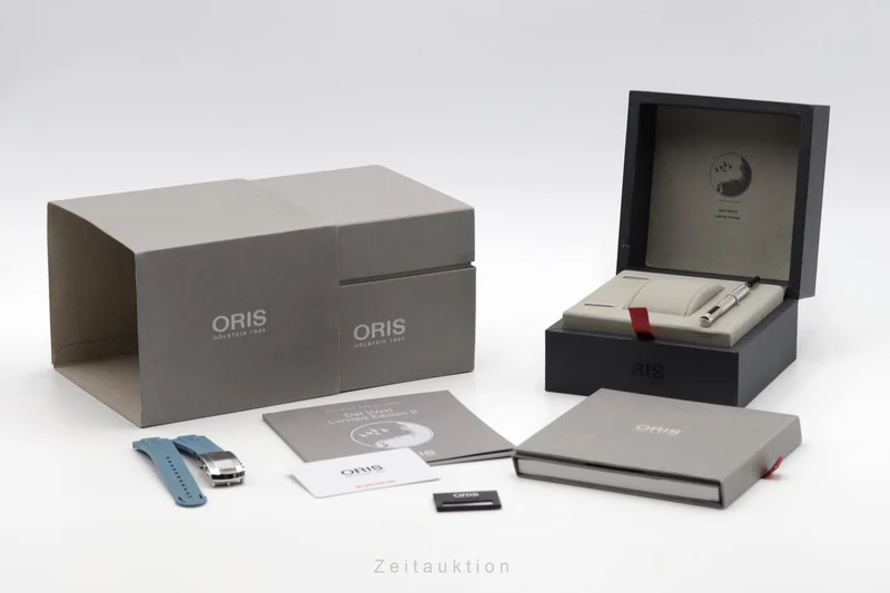 Oris Aquis Date steel automatic men's watch 01 743 7734 4197 LP: 2900EUR Limited [2505217]