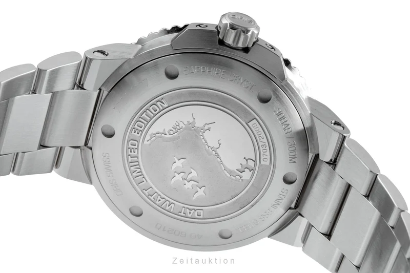 Oris Aquis Date steel automatic men's watch 01 743 7734 4197 LP: 2900EUR Limited [2505217]