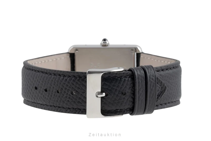 Cartier Tank steel quartz men's watch W1018355 [2504131]