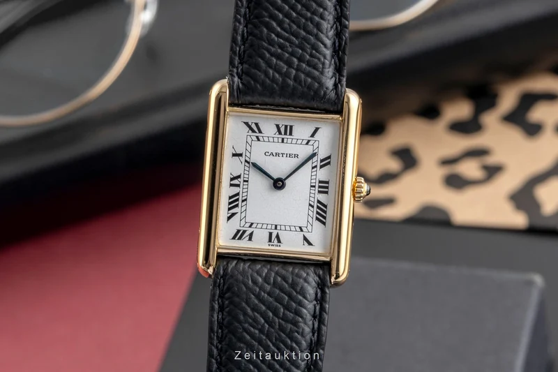 Cartier Tank 18 ct gold quartz unisex W1512856, 88105 [2504028]