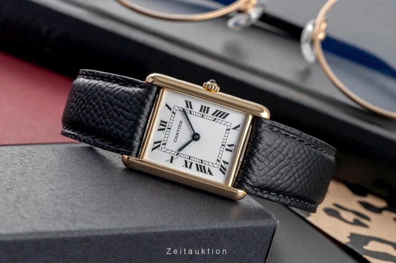 Cartier Tank 18 ct gold quartz unisex W1512856, 88105 [2504028]