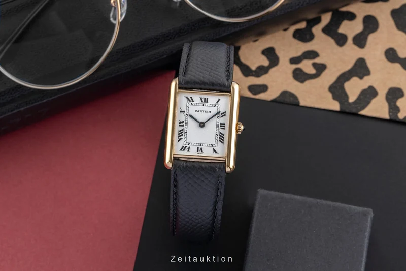 Cartier Tank 18 ct gold quartz unisex W1512856, 88105 [2504028]