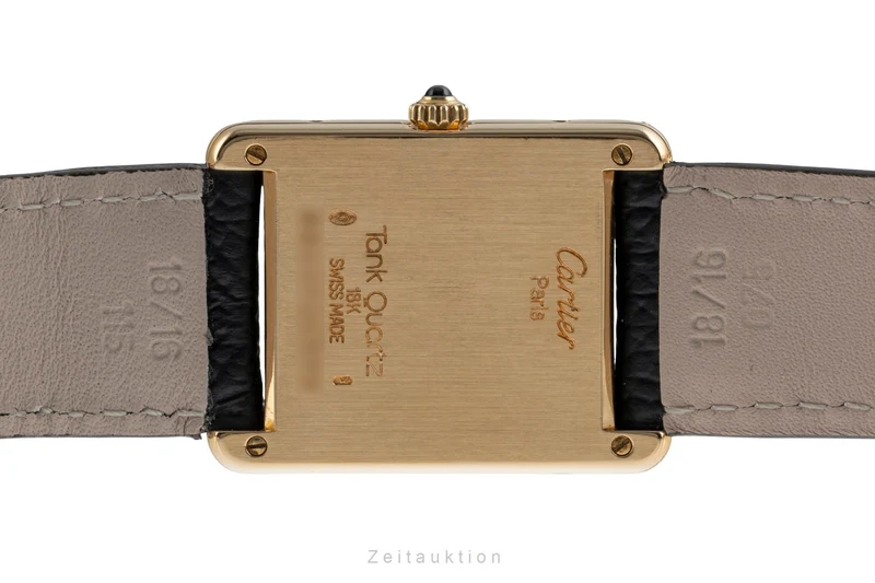 Cartier Tank 18 ct gold quartz unisex W1512856, 88105 [2504028]