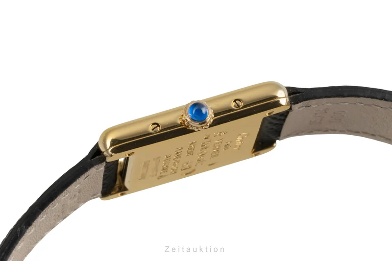 Cartier Tank silver-gilt quartz women's watch W1005554, 5057001 [2504292]