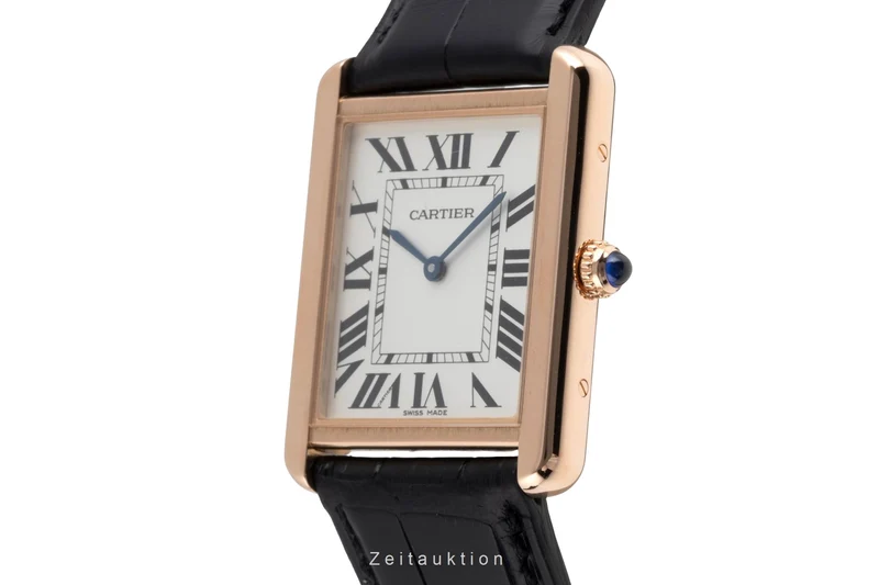 Cartier Tank 18 ct gold quartz men's watch W5200025 [2504848]