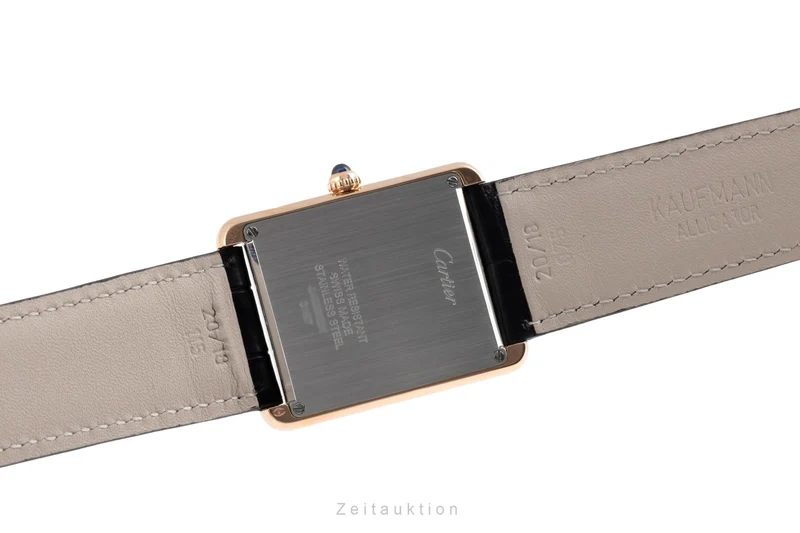 Cartier Tank 18 ct gold quartz men's watch W5200025 [2504848]