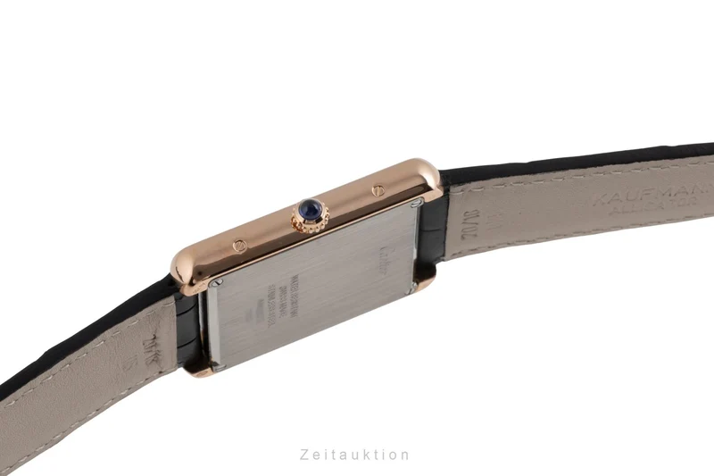 Cartier Tank 18 ct gold quartz men's watch W5200025 [2504848]