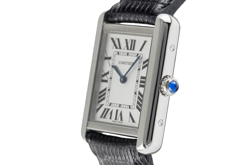Cartier Tank steel quartz women's watch W5200005, 3170 [2504601]