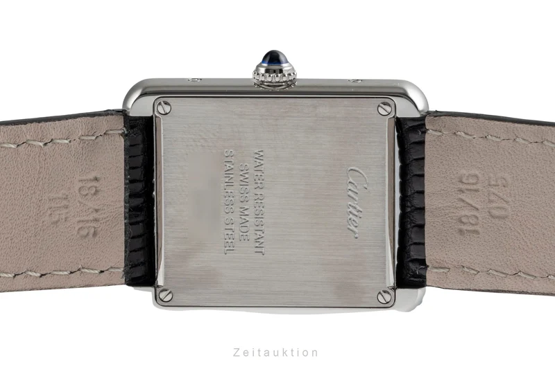 Cartier Tank steel quartz women's watch W5200005, 3170 [2504601]