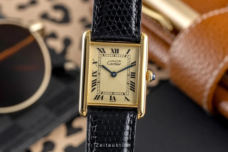 Cartier Tank silver-gilt quartz unisex 681006, 83918253 [2504760]