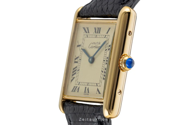 Cartier Tank silver-gilt quartz unisex 681006, 83918253 [2504760]