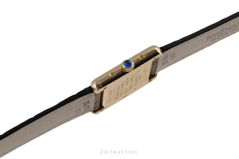 Cartier Tank silver-gilt quartz women's watch W1008354, 5057001 [2504167]