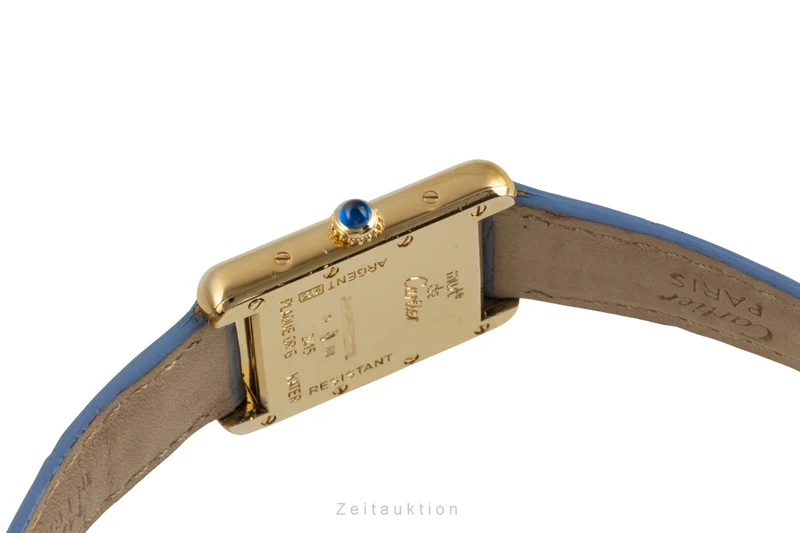 Cartier Tank silver-gilt quartz women's watch W1013654, 2415 [2504125]