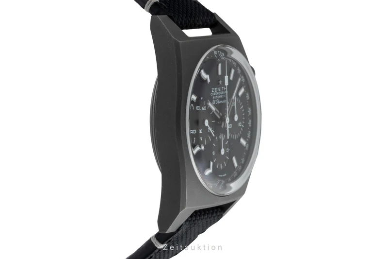 Zenith Chronomaster chronograph titanium automatic men's watch 97.T384.4061/21.C822 LP: 9800EUR [2505488]