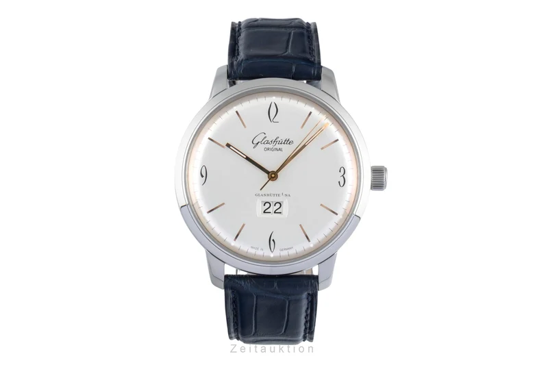 Glashütte Sixties steel automatic men's watch 2-39-47-01-02-04 LP: 8800EUR [2505448]