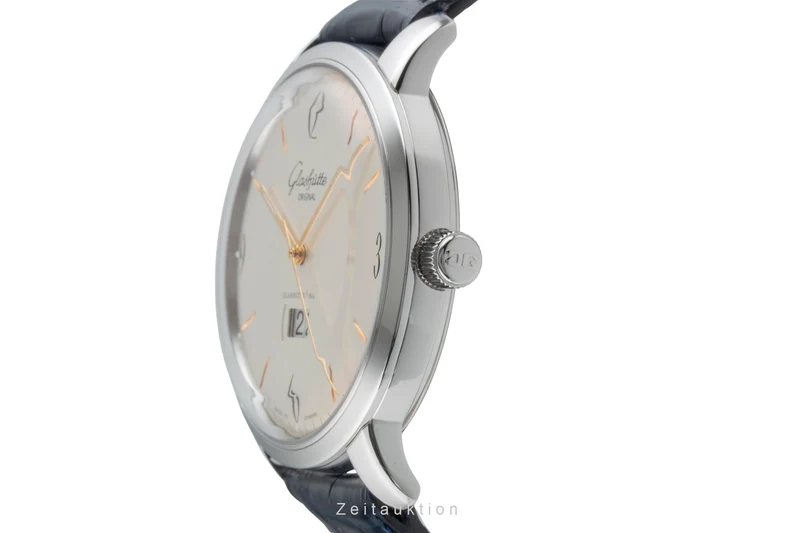 Glashütte Sixties steel automatic men's watch 2-39-47-01-02-04 LP: 8800EUR [2505448]