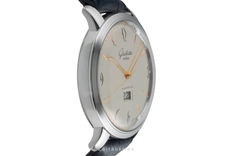 Glashütte Sixties steel automatic men's watch 2-39-47-01-02-04 LP: 8800EUR [2505448]