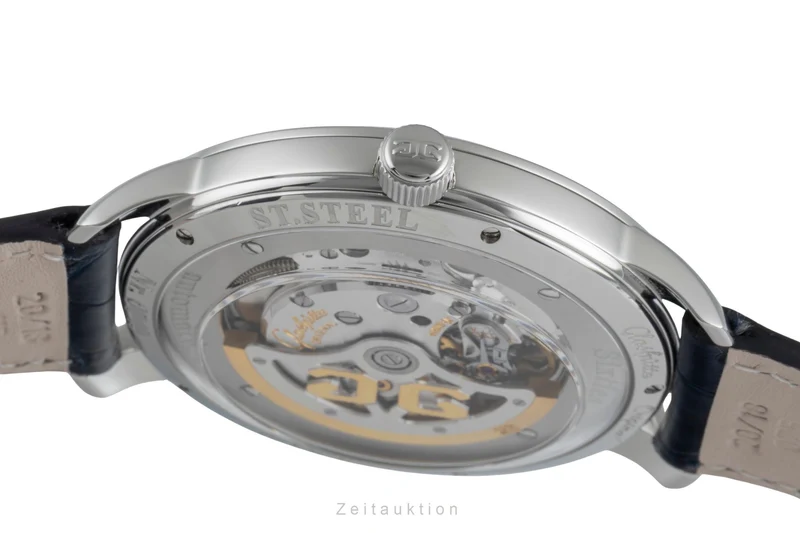 Glashütte Sixties steel automatic men's watch 2-39-47-01-02-04 LP: 8800EUR [2505448]