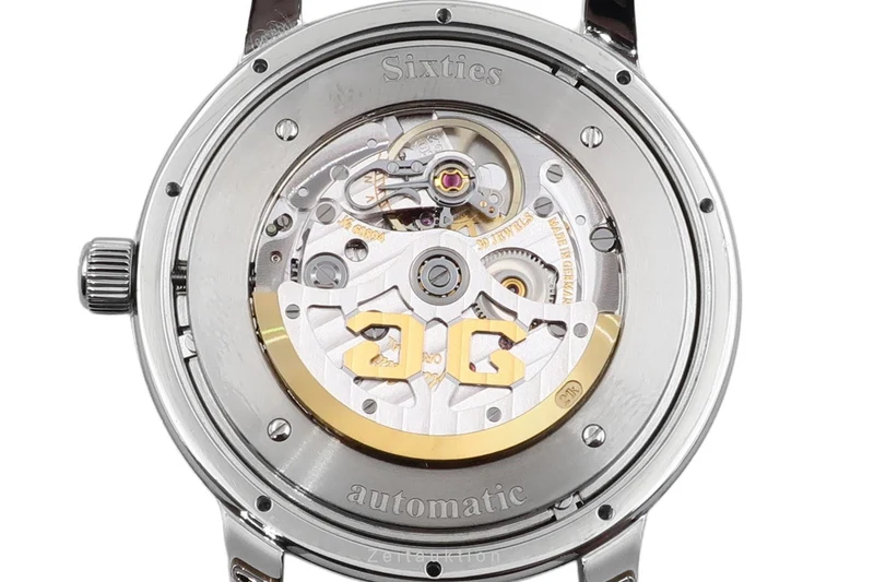 Glashütte Sixties steel automatic men's watch 2-39-47-01-02-04 LP: 8800EUR [2505448]