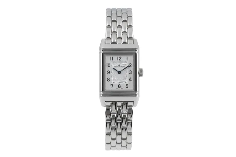 Jaeger LeCoultre Reverso steel manual winding women's watch Q2608140, 221.8.86 LP: 9450EUR [2505367]