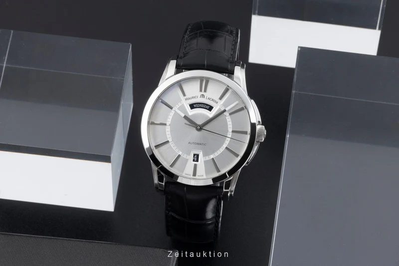 Maurice Lacroix Pontos steel automatic men's watch PT6158-SS001-13E [2505824]