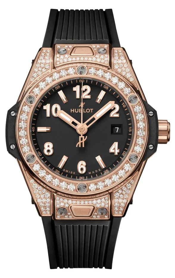 Hublot Big Bang One Click King Gold Pave 33mm