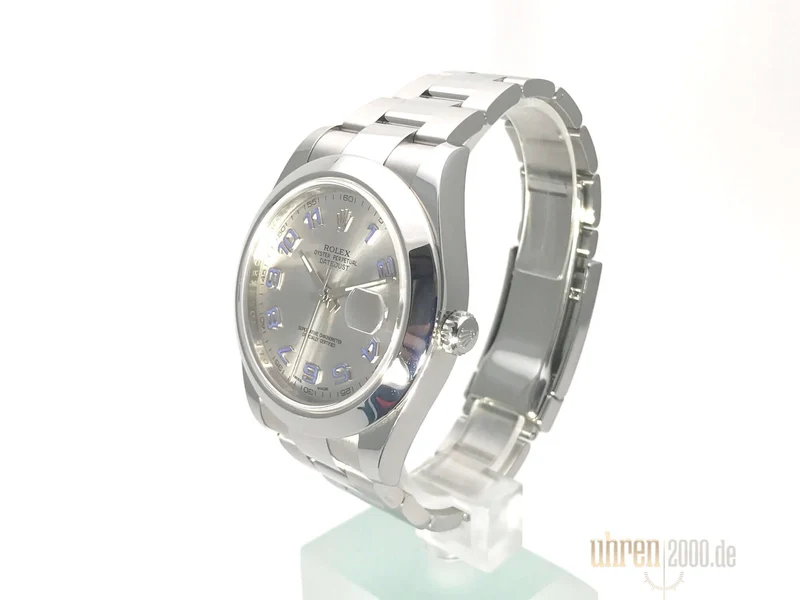 Rolex Datejust II 41 Edelstahl 116300 Rhodium aus 2013