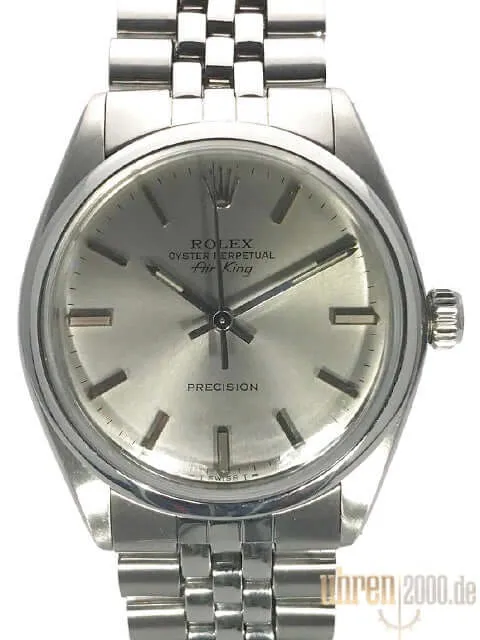 Rolex Air King 34 Ref. 5500 Jubile-Band aus 1980