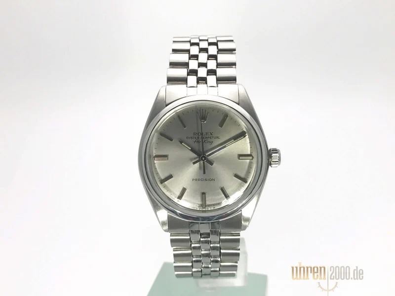 Rolex Air King 34 Ref. 5500 Jubile-Band aus 1980