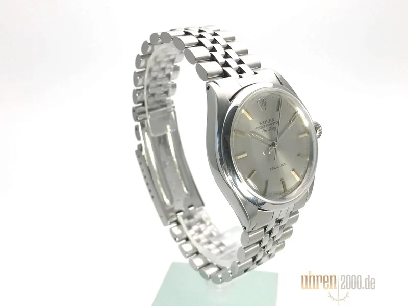 Rolex Air King 34 Ref. 5500 Jubile-Band aus 1980