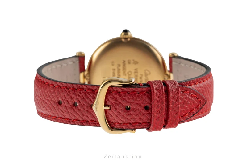 Cartier Vendome silver-gilt quartz unisex 590003 [2504021]