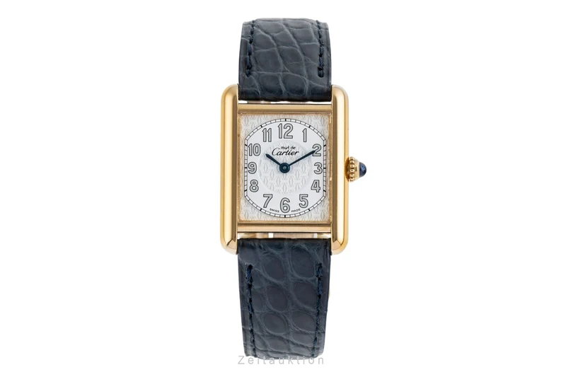 Cartier Tank silver-gilt quartz women's watch W1013854 [2504077]