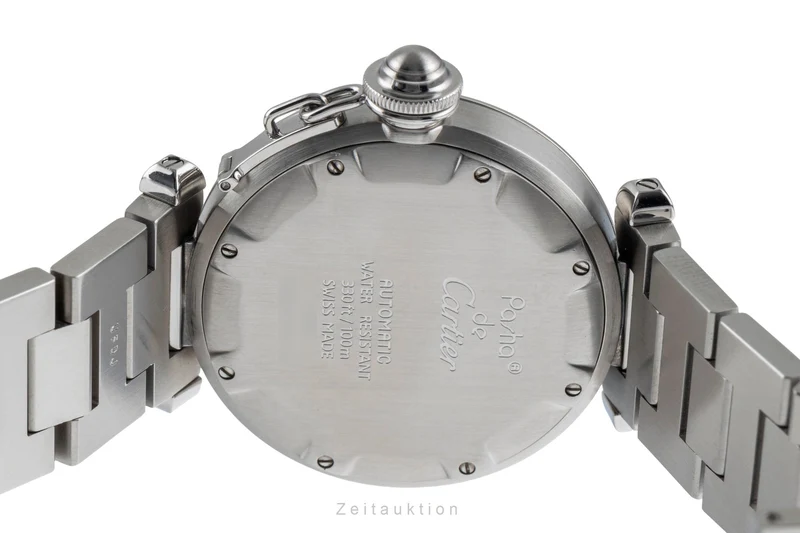 Cartier Pasha steel automatic men's watch W31029M7, 2377 [2505052]