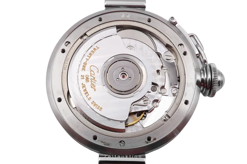 Cartier Pasha steel automatic men's watch W31029M7, 2377 [2505052]