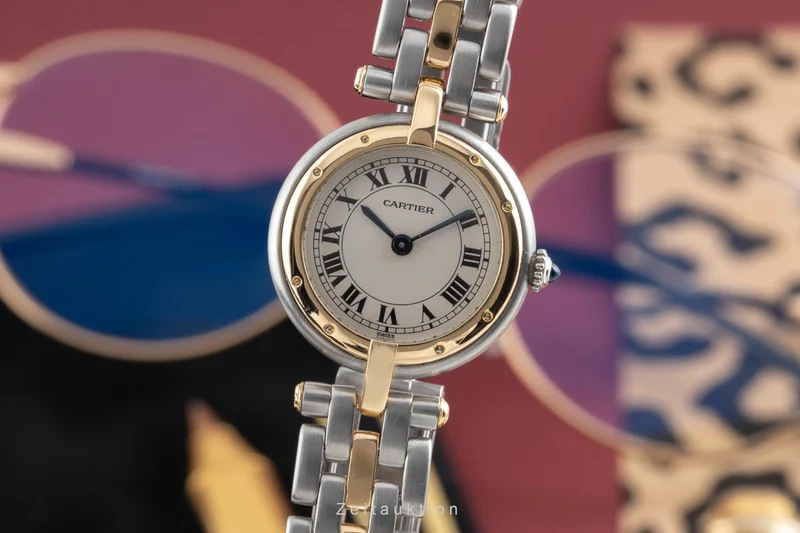 Cartier Panthere steel / gold quartz women's watch 66920 [2504731]