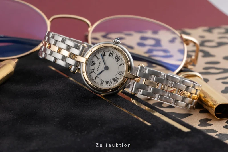 Cartier Panthere steel / gold quartz women's watch 66920 [2504731]