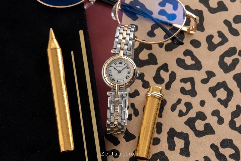 Cartier Panthere steel / gold quartz women's watch 66920 [2504731]