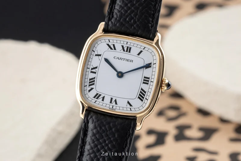 Cartier Chambord 18 ct gold manual winding unisex 10715 [2505080]