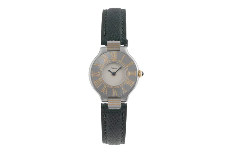 Cartier Must De Cartier 21 steel quartz women's watch 9010 [2504019]