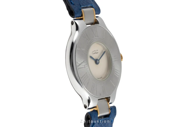 Cartier Must De Cartier 21 gilt / steel quartz women's watch W10051F4 [2504757]