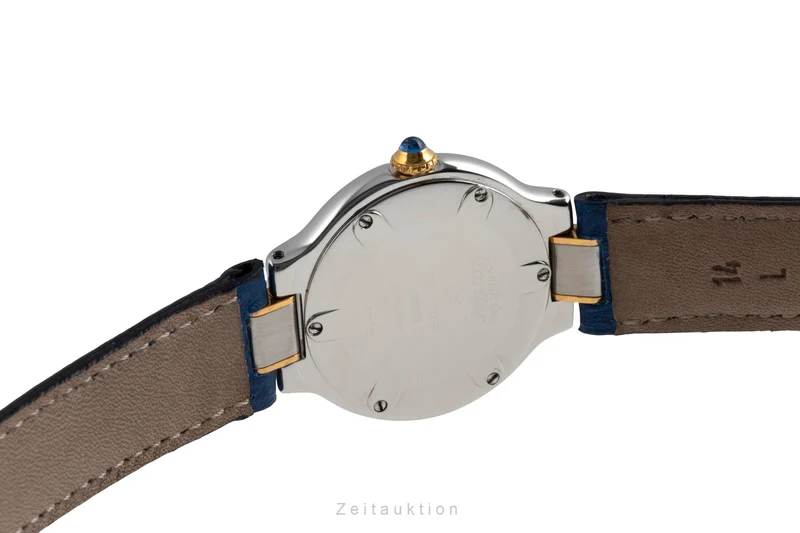 Cartier Must De Cartier 21 gilt / steel quartz women's watch W10051F4 [2504757]